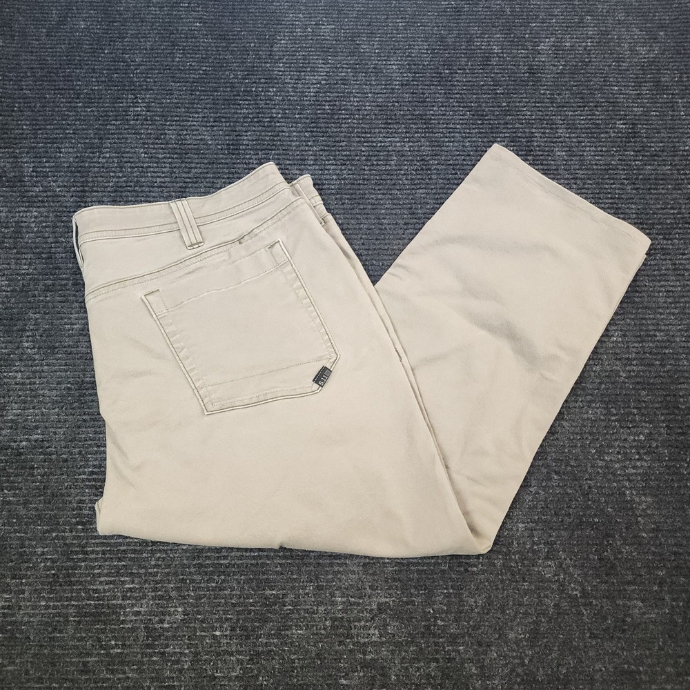 5.11 Tactical Mens 40 Khaki Tactical Work Pants Altered Short Inseam 40X23.5
